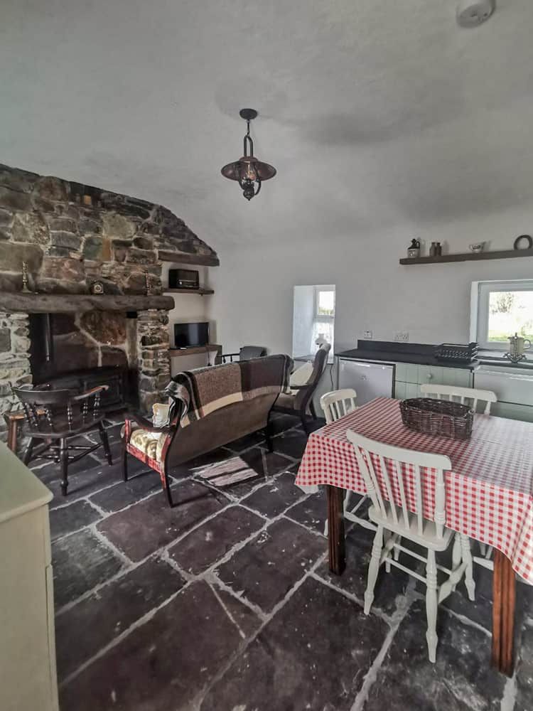 View of living area